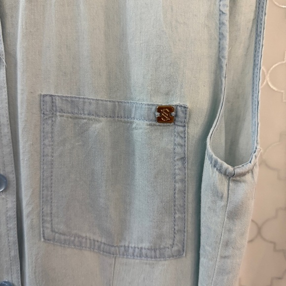 Skye Chambray Dress XS - Picture 4 of 10